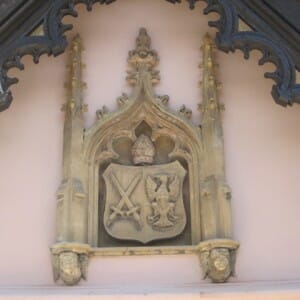 Fulham Palace Coat of Arms (after restoration) 2011